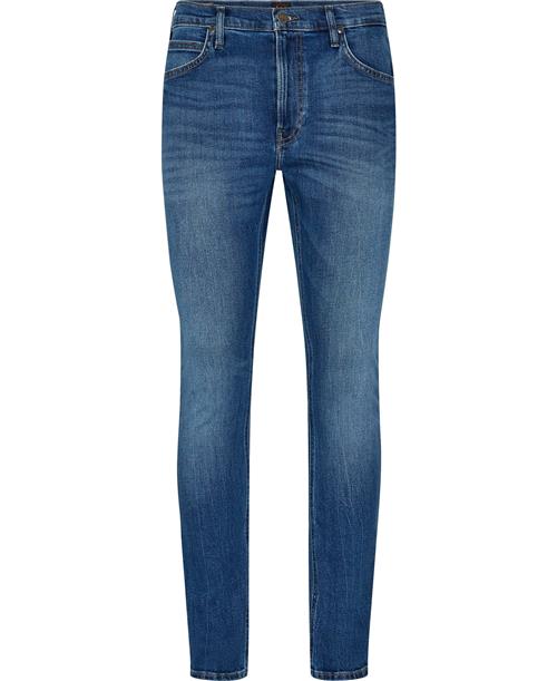 Se Lee Luke Fresh Mand Medium Denim Jeans Slim Fit Str 30/33 - Bomuld hos Magasin ved Magasin