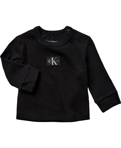 CK Kids Newborn Long Sleeve Tshirt Str 92 - Beh Langærmede T-shirts Bomuld hos Magasin