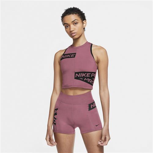 Nike Performance Cropped Traeningstop XS - Tanktoppe Polyester hos Magasin