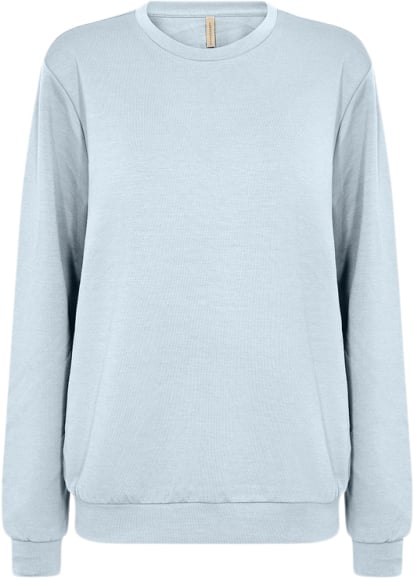 Se soyaconcept Scbanu 198 Sweatshirt Lyseblå Kvinde 6040 Lyseblå Sweatshirts Str S - Polyester hos Magasin ved Magasin