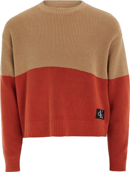 Calvin Klein Calvin Klein Jeans Pullover Str 8 år - Pf2 Strik Bomuld hos Magasin