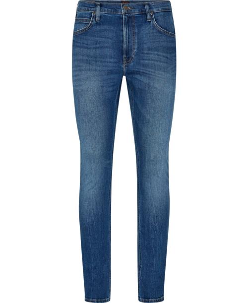 Lee Luke Fresh Mand Medium Denim Jeans Slim Fit Str 28 32 - Bomuld hos Magasin