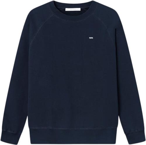 Wood Wood Hester Classic Sweatshirt Mand Blå Sweatshirts Str S - hos Magasin