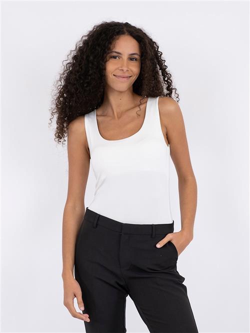 Se Neo Noir Sophia Jersey Top Kvinde Off White Tanktoppe Str 36 - hos Magasin ved Magasin