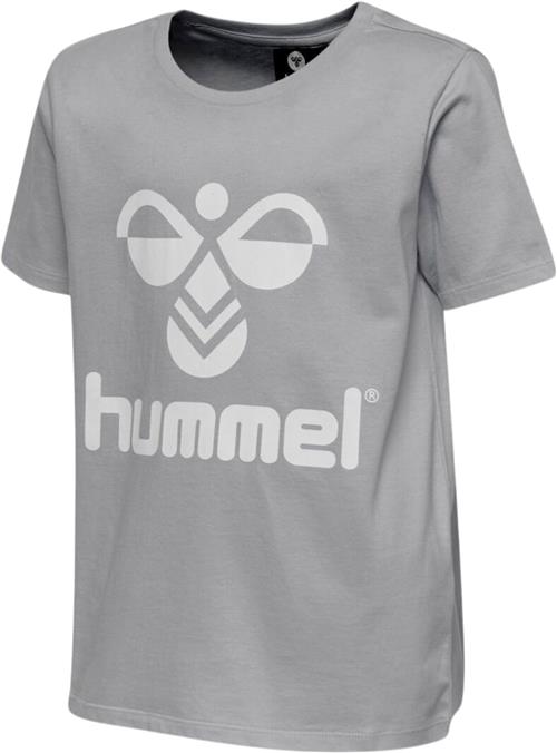 Hummel Hmltres Tshirt S/S Str 9 år / 134 cm - Grå Kortærmede T-shirts hos Magasin