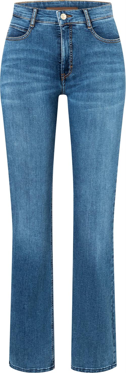 MAC Jeans Boot Kvinde Medium Blue Authentic Use Skinny Jeans Str W40 / L32 - hos Magasin