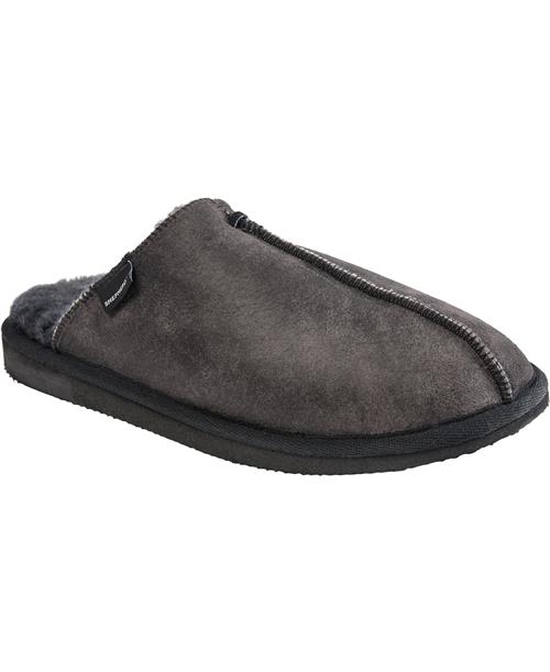 Se Shepherd of Sweden Hugo Mand Matt Black Hjemmesko Str 46 - hos Magasin ved Magasin