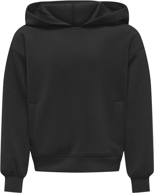 Se ONLY Kogalina L/S Hood SWT Str 146/152 - Sort Sweatshirts Denim hos Magasin ved Magasin