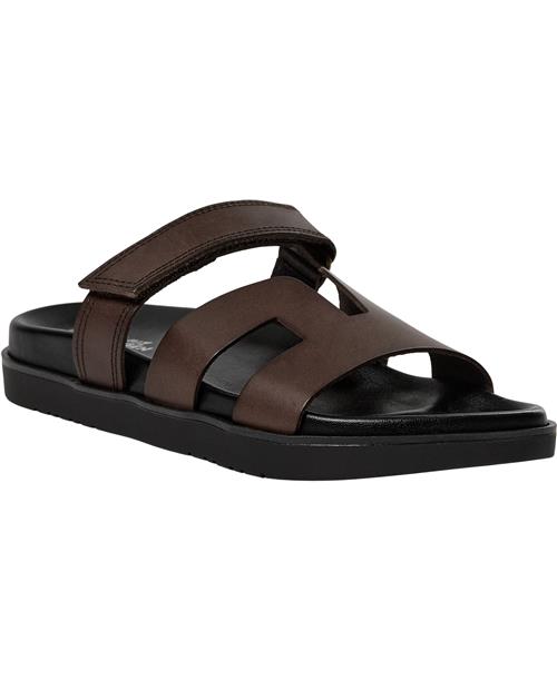 Se Shoe Biz Vino Kvinde Dark Chocolate Flade Sandaler Str 41 - hos Magasin ved Magasin