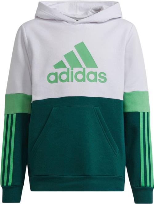 adidas Colorblock Fleece Hættetrøje 128 - Sweatshirts & Hættetrøjer Bomuld hos Magasin