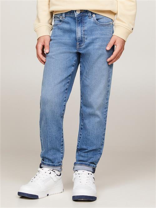 Tommy Hilfiger Modern Straight Vint Mwash Denim Str 3 år / 98 cm Denim - Vintagestr Jeans hos Magasin