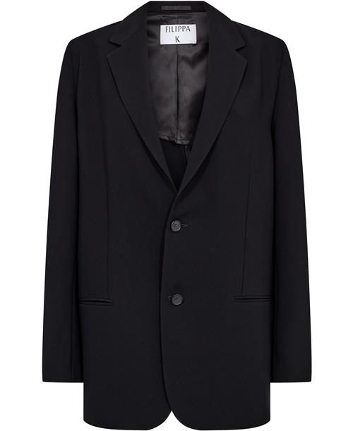 Filippa K Relaxed Blazer Kvinde Black Blazere Str 40 - hos Magasin