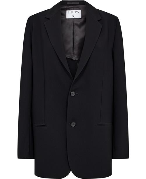 Se Filippa K Relaxed Blazer Kvinde Black Blazere Str 36 - hos Magasin ved Magasin