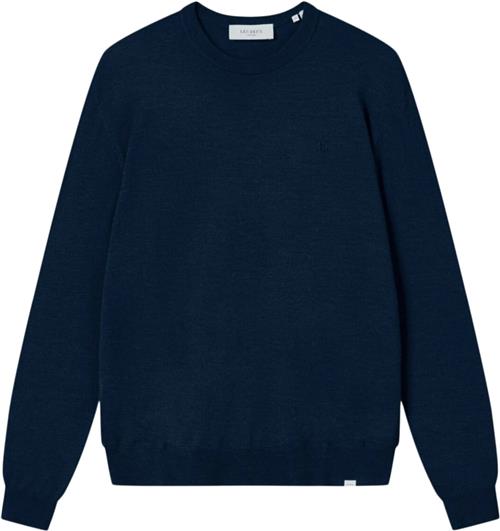 Les Deux Greyson Merino Knit Mand Navy Sweaters Str XL Merino - hos Magasin