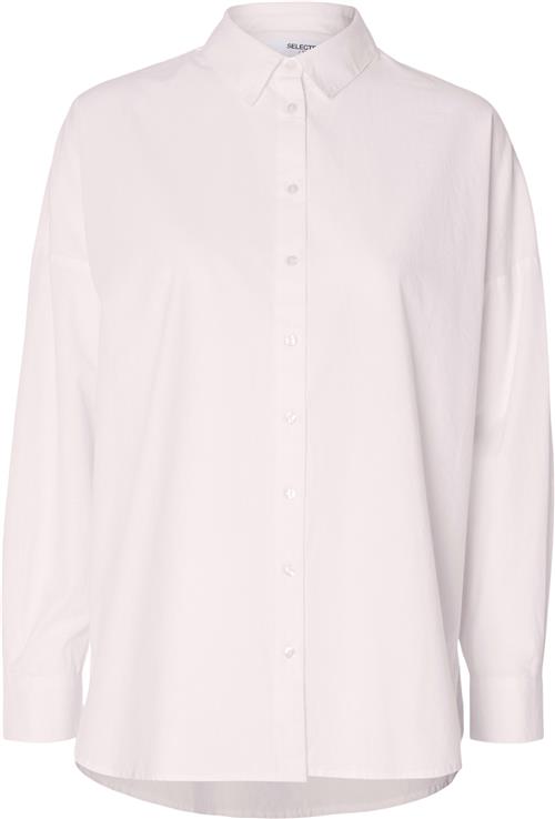 Selected Femme Slfdinasanni LS Shirt Noos Kvinde Cradle Pink Langærmede Skjorter Str 42 - hos Magasin