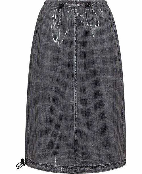 Diesel Demirtow-s Skirt Kvinde 02 Midi Nederdele Str 29 - hos Magasin