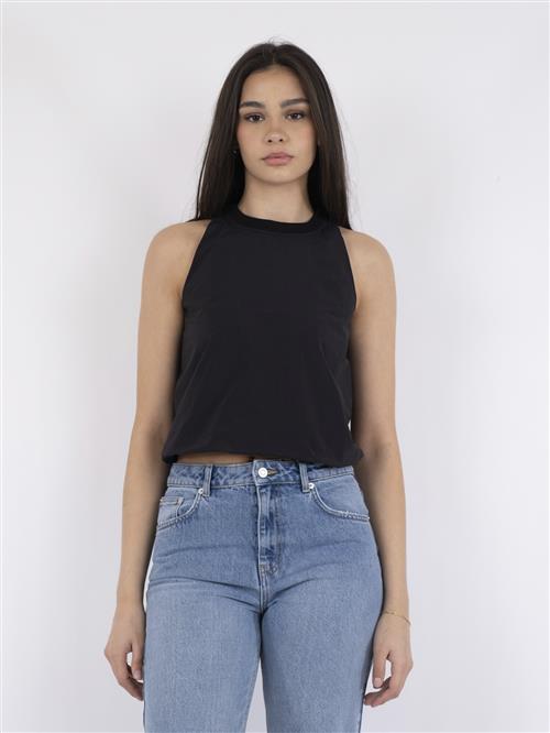 Se Neo Noir Ivy Poplin Top Kvinde Black Tanktoppe Str 40 - hos Magasin ved Magasin