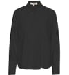 A-VIEW Lerke Shirt Kvinde Black Langærmede Skjorter Regular Fit Str 44 - hos Magasin