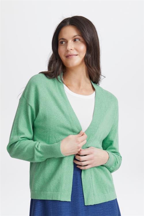 Se Fransa Frsinne CAR 2 Kvinde Malachite Green Cardigans Regular Fit Str L - hos Magasin ved Magasin