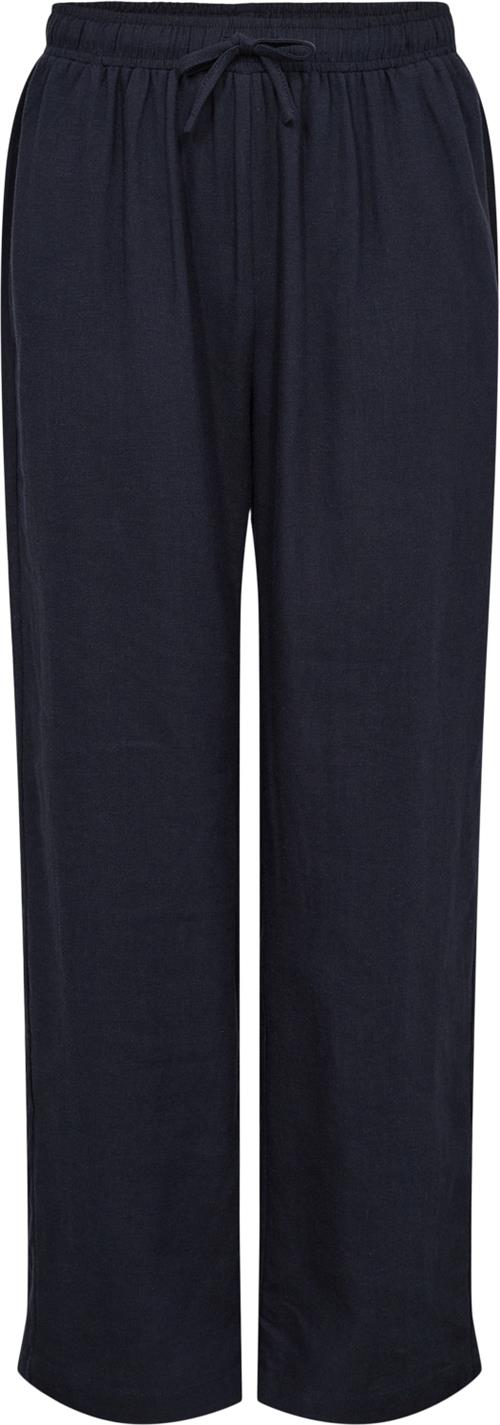 Se Sofie Schnoor Trousers Str 8 år / 128 cm - Navy Bukser hos Magasin ved Magasin