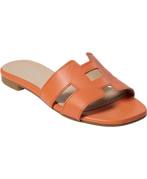 Shoe Biz Claire Kvinde Orange Flade Sandaler Str 39 - hos Magasin