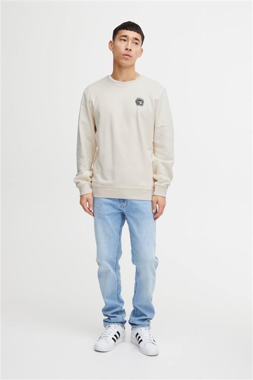 Se Blend Sweatshirt Mand Cloud Cream Sweatshirts Str XXL - hos Magasin ved Magasin