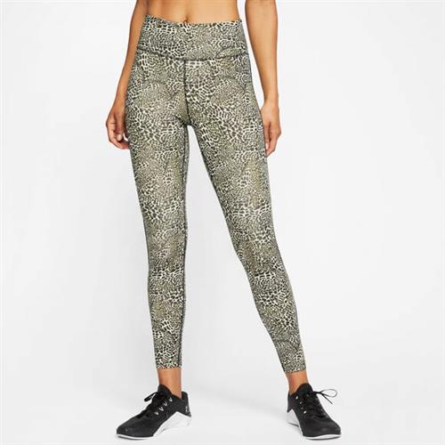 Se Nike ONE 7/8 Leopard Tights L - Tights hos Magasin ved Magasin