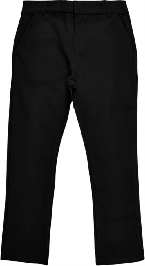 The New Jackson Pants Black Str 98-104 cm/3-4 år - Sort Bukser hos Magasin