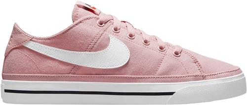 Se Nike Court Legacy Canvas Kvinde Pink Sneakers Str 41 - hos Magasin ved Magasin