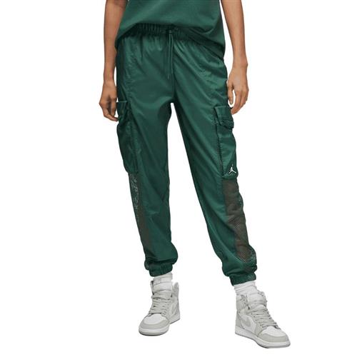 Se Nike Jordan Essentials Utility Pants Kvinde Noble Green Cargo Bukser Str L - Bomuld hos Magasin ved Magasin