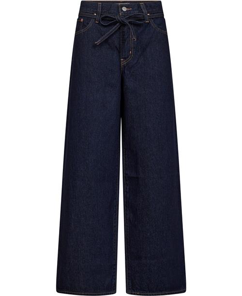 Se Levi's XL Straight Dream Nice Dreams Kvinde Mørkeblå Jeans Str 25/31 - hos Magasin ved Magasin