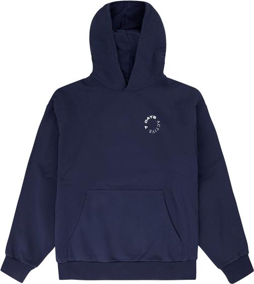 Se 7 Days Active Organic Hoodie Kvinde 358 Navy Hættetrøjer Str L - hos Magasin ved Magasin