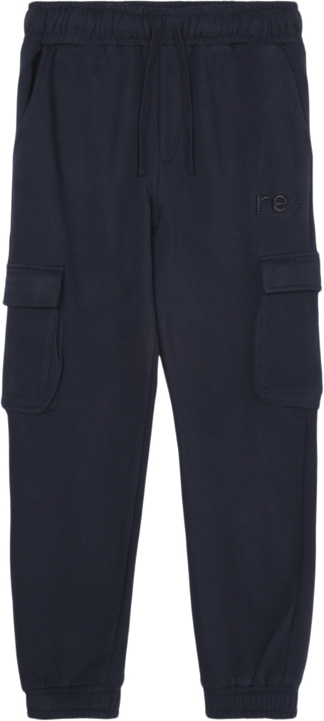 Se The New Tnre:Charge Cargo Sweatpants Str 110-116 cm/5-6 år - Navy Blazer Bukser Bomuld hos Magasin ved Magasin