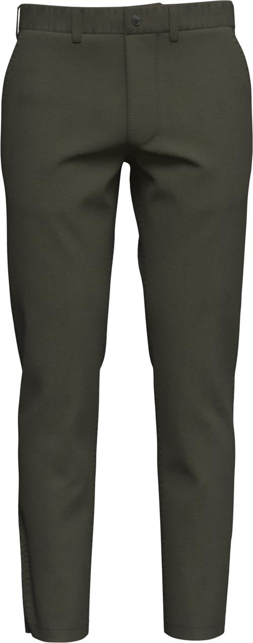 Se Selected Homme Slh175slim NEW Miles Flex Pant NOO Mand Forest Night Chinos Slim Fit Str "33/""32" - Bomuld hos Magasin ved Magasin