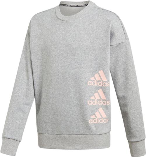 Se adidas Must Haves Crew Sweatshirt 152 - Sweatshirts & Hættetrøjer Bomuld hos Magasin ved Magasin