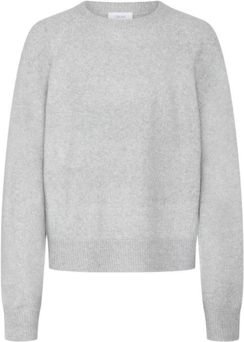 Grunt Iben Knit Str M/12Y - Grey Strik hos Magasin