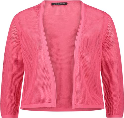 Betty Barclay Strickjacke Kurz Kvinde Pink Flambé Cardigans Str 46 - hos Magasin