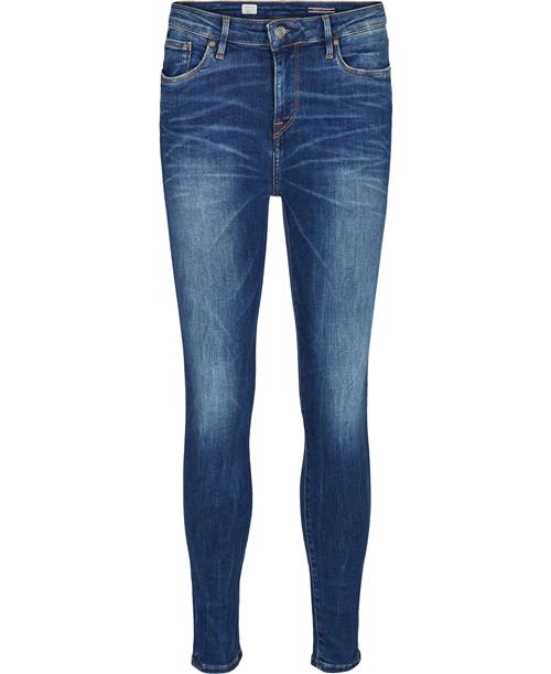 Se Tommy Hilfiger Como rw Doreen Bukser Kvinde Blå Skinny Jeans Str 30/30 - Bomuld hos Magasin ved Magasin