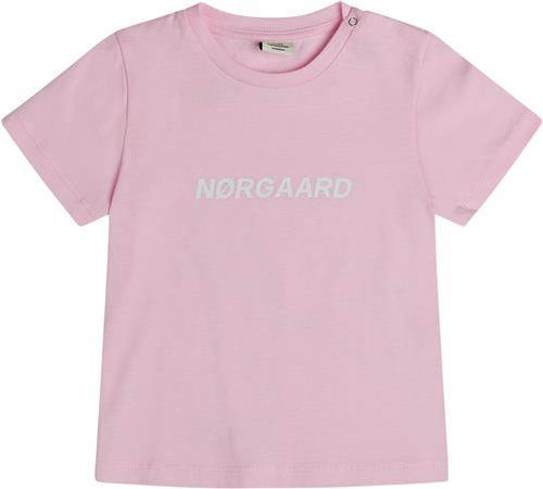 Mads Nørgaard - Copenhagen Single Favorite Taurus Str 104 - Pink Kortærmede T-shirts Bomuld hos Magasin