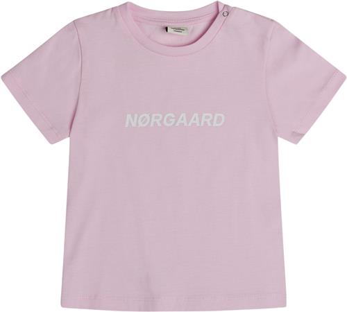 Mads Nørgaard - Copenhagen Single Favorite Taurus Str 9-12 mdr / 80 cm - Pink Kortærmede T-shirts Bomuld hos Magasin