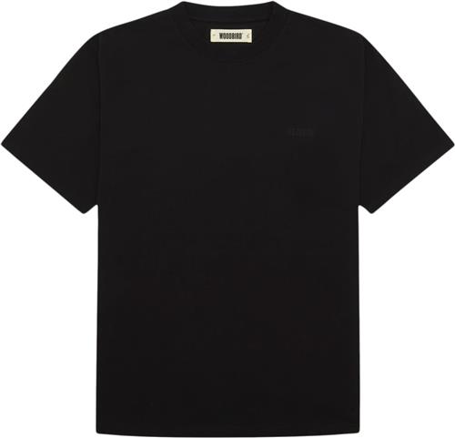 Woodbird Wbjuno Base Tee Kvinde Black Kortærmede T-shirts Str L - hos Magasin