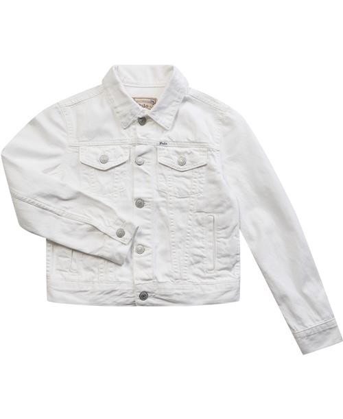 Polo Ralph Lauren 3X1 Rigid Denimtrucker Jkt-ow-jkt Str XL - Hvid Sommerjakker Bomuld hos Magasin