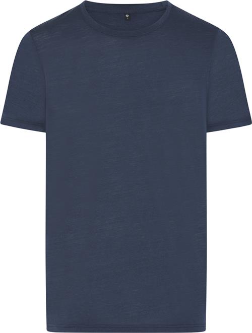 JBS of Denmark JBS of DK Tshirt Wool Gots Mand Navy Kortærmede T-shirts Str L - hos Magasin