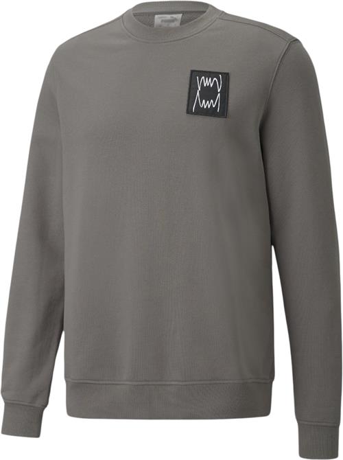 Se Puma Pivot Special Sweatshirt Mand Grey Sweatshirts Str L - Bomuld hos Magasin ved Magasin