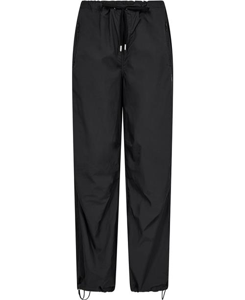 Juicy Couture Ayla Parachute Pants Kvinde Black Sweatpants Str M - Nylon hos Magasin