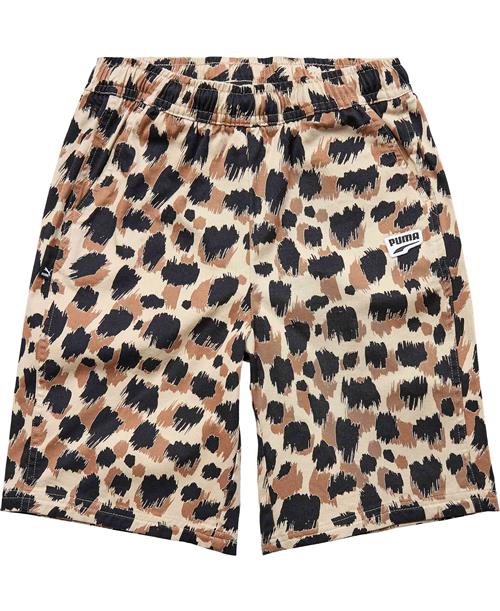 Puma Downtown AOP Shorts Kids Wv Str 128 - Granola Shorts & Bloomers hos Magasin