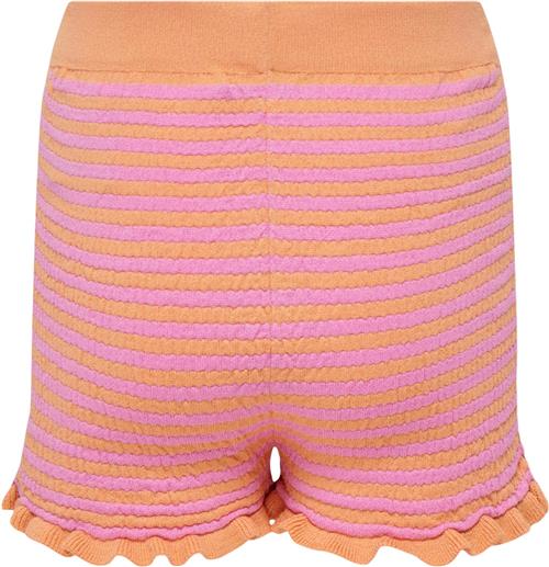 ONLY Kogsally Crepe Shorts KNT Str 122/128 - Orange Chiffon/fuchsia Pink Shorts & Bloomers hos Magasin