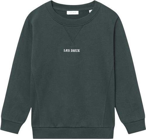 Les Deux Dexter Sweatshirt Kids Str 146/152 - Pine Green Sweatshirts hos Magasin