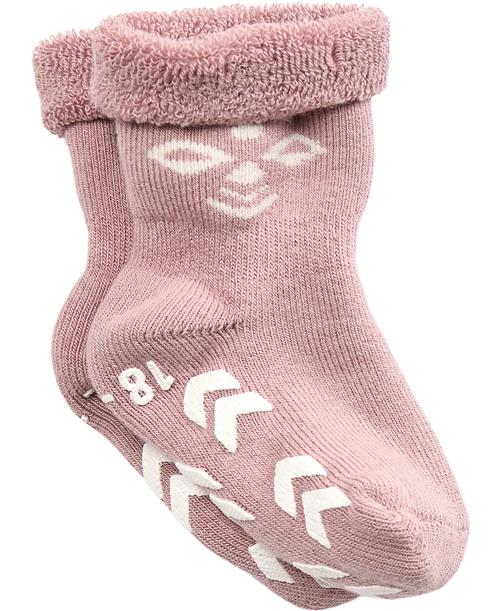 Se Hummel Snubbie Socks Str 18-20 - Rosa Strømper hos Magasin ved Magasin