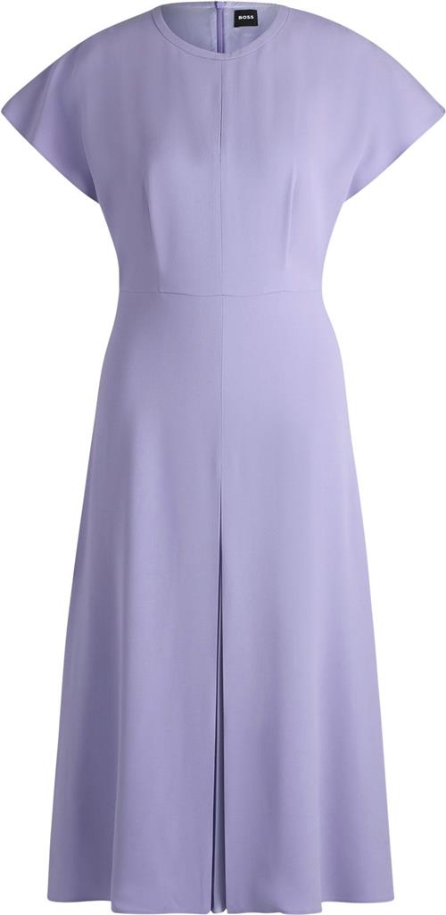 BOSS Detosa Kvinde Medium Purple Midi Kjoler Str 38 - hos Magasin